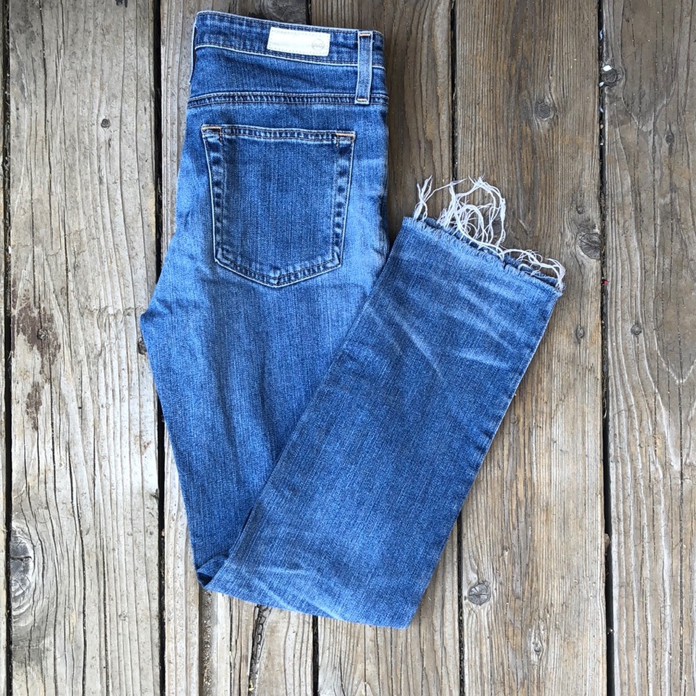 AG Gold Isabelle High Rise Crop